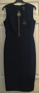 DKNY Ladies Midnight blue Formal dress size 10. New with tags - Picture 1 of 4
