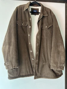 Giacca uomo vintage High Sierra foderata in velluto a coste sherpa - taglia XXL - vedi descrizione - Foto 1 di 8