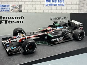 1:18 *BOXED* MINICHAMPS F1 FORMULA 1 2003 MINARDI PS03 VERSTAPPEN BRASILE *HTF*! - Foto 1 di 9