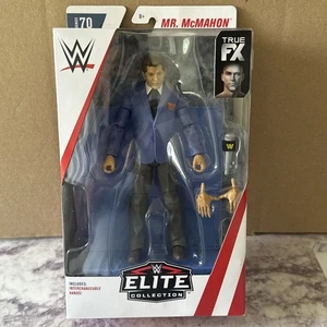 WWE Vince McMahon Elite Series 70 Annunciatore Flashback anni 80 WWF - Foto 1 di 5