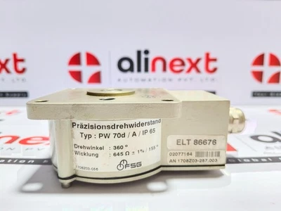 Potenciómetro rotativo de precisión FSG PW 70d/A/IP 65 Foto 1 de 4