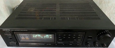 ONKYO TX-800 QUARTZ SYNTHESIZED TUNER AMPLIFIER AM FM STEREO RECEIVER !WORKS! - Image 1 of 4
