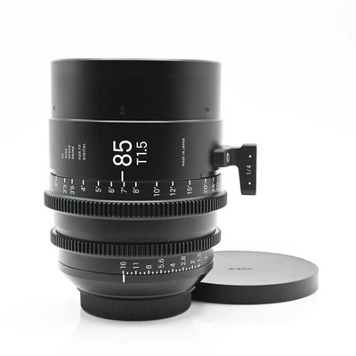 Sigma Cine 85mm T1.5 FF High Speed Prime 017 Lens Canon EF #915 - Image 1 of 4