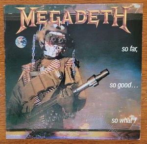 Megadeth So Far So Good So What 1988 LP 1st US Press w/Inner VG/VG TESTED HTF - Picture 1 of 7