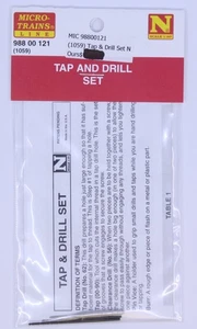 Micro-Trains 98800121 N Tap and Drill Set - Picture 1 of 1