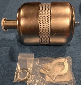 Filtro scarico nebulizzatore olio sottovuoto Ideal con morsetto e guarnizione flangia KF25 24CFM P101878 - Foto 1 di 16