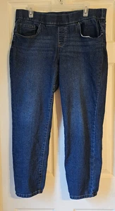 Terra & Sky Damen 0X 14W Pull-On Jegging Jeans Dark Wash Stretch Denim Hose - Bild 1 von 10