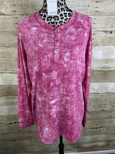 NUEVO LULAROE MARK HENLEY MANGA LARGA UNISEX NUEVO CON ETIQUETAS TALLA GRANDE - Imagen 1 de 6