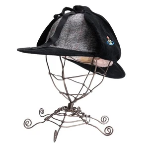 Vivienne Westwood Check Switching Deerstalker Hat(K-161539) - Picture 1 of 12