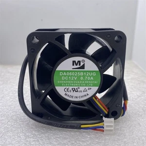 1 Pc.  YM M Fan DA06025B12UG  DC12V  0.70A 6CM 6025 4 wire cooling fan - Picture 1 of 1