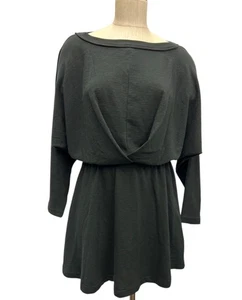 Mini Vestido Free People Beach Mujer XS Negro Dolman Coastal - Imagen 1 de 9