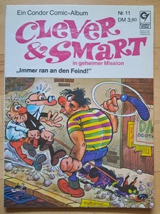 Clever & Smart Nr.11 von 1974 - TOP Z0-1 ORIGINAL ERSTAUFLAGE COMIC-ALBUM Condor - Picture 1 of 3