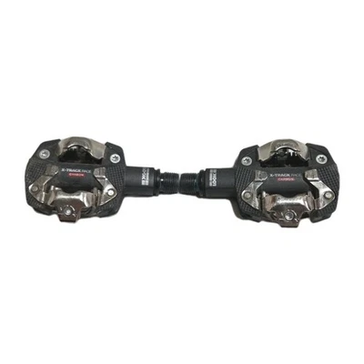 Pedales LOOK X-TRACK RACE CARBON - Doble Cara Sin Clip, Cromoly, 9/16", USADOS Foto 1 de 4