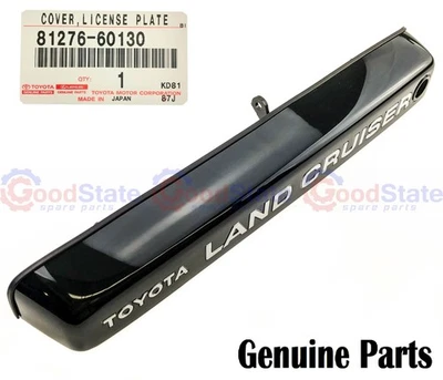 Genuine Toyota LandCruiser HZJ81 HZJ80 Barn Door License Plate Light Lamp Cover - Image 1 of 4