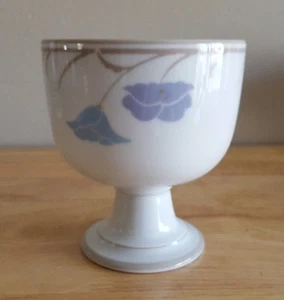 Dansk Tivoli Belles Fleurs Pink Dessert /Ice Cream Footed Goblet RARE - Picture 1 of 4
