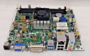 HP 251-A PAVILION 550-A SLIMLINE 450-A AMD A6-6310 MOTHERBOARD 767103-001 W/ FAN - Picture 1 of 3