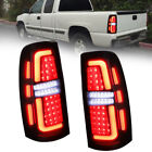Tail Lights Smoke LED For Chevy Silverado 99-06 GMC Sierra 1500  2500 3500 99-02
