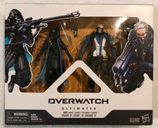 Overwatch Ultimates ANA / SOLDIER:76 Action Figures - Hasbro / Blizzard New