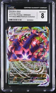 2020 Eternatus VMAX SWSH045 SWSH: Sword & Shield Promo Cards Holo CGC 8 NM/Mint - Picture 1 of 2