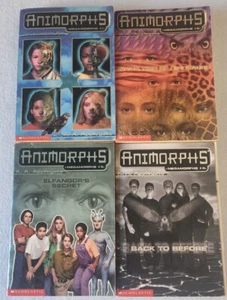 Animorphs Megamorphs Book 1, 2, 3, 4, Set K.A. Applegate - 1st edition 1st print - Picture 1 of 21