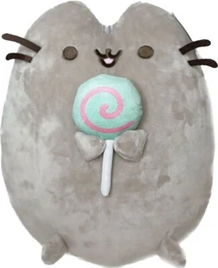 Brand New Licensed Pusheen The Cat - Pusheen With Lollipop Plush 16cm - Picture 1 of 1
