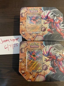 Pokemon TCG Scarlet & Violet Koraidon EX Tin ( Factory Sealed ) DESCRIPTION  - Picture 1 of 1