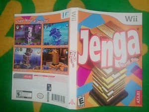 Arte de portada Jenga World Tour Nintendo Wii solamente - Imagen 1 de 1