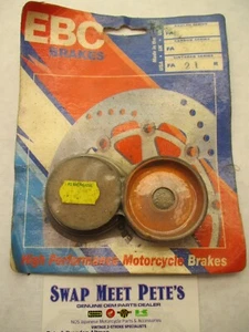 Yamaha YFM Moto 4 Big Bear YT YTM Tri Moto NOS EBC Sintered Brake Pad Set FA21R - Picture 1 of 3