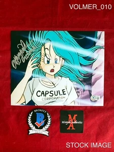 Foto Tiffany Vollmer autografata firmata 8x10 Dragonball Z Bulma Beckett certificato di autenticità - Foto 1 di 1