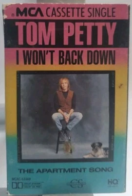 I Won't Back Down Single by Tom Petty Cassette May 1989 MCA Cardboard Sleeve Foto 1 de 4