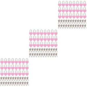 72 Pcs Schmuck Box Lock Herz Geformt Vorhängeschloss Schublade Lock - Bild 1 von 12