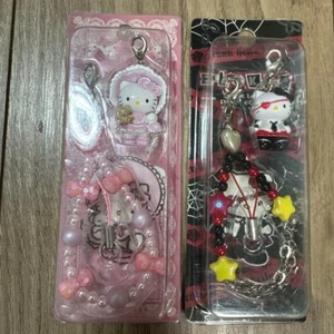 Hello Kitty Strap Lolita Gotochi Rare Set Sanrio From jp free shipping - Picture 1 of 8
