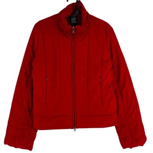 GIAFRANCO FERRE Thermal Insulation Red Jacket Coat Size EU 36 UK 8 US 6 - Picture 1 of 12