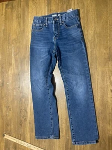Old Navy Jeans, Boy's Size 10 Slim, Blue, Denim, Pockets, Straight Leg, Pockets - Picture 1 of 10