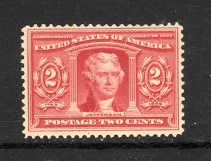 SCOTT 324 1904 2 CENT LOUISIANA PURCHASE EXPOSITION ISSUE MH OG F-VF CAT $15! - Picture 1 of 2