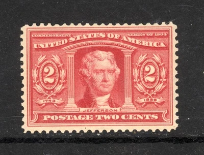 SCOTT 324 1904 2 CENT LOUISIANA PURCHASE EXPOSITION ISSUE MH OG F-VF CAT $15! - Image 1 of 2