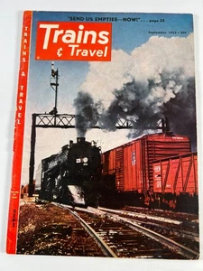 September 1953 Trains & Travel Magazine of Railroading Freight Issue Vol 13 #11 - Picture 1 of 8