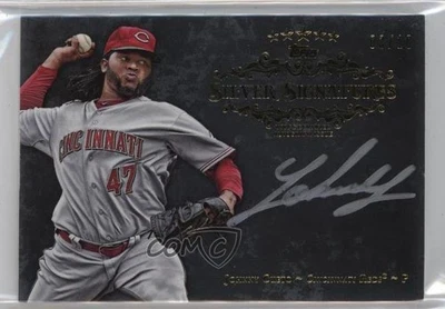 2013 Topps Five Star Silver Signatures Gold /10 Johnny Cueto #FSSS-JC Auto - Image 1 of 2