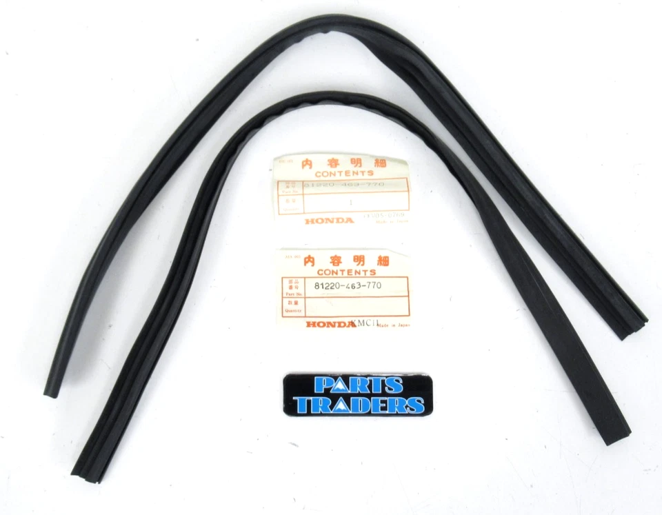 Sello de goma genuino para alforja Honda (juego de 2) GL1100 Gold Wing Interstate Foto 1 de 1