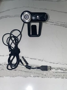Logitech Webcam Pro 9000 Black USB 2MP Autofocus Carl Zeiss Tessar 2.0/ 3.7 Lens - Picture 1 of 1