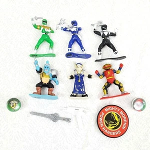 Vint 1993 Bandai Mighty Morphin Power Rangers 3" Action Figure PVC Lot 11 Misc - Picture 1 of 11