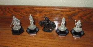 Lord Of The Rings Trivial Pursuit Replacement Pawns 5 piece - Picture 1 of 5