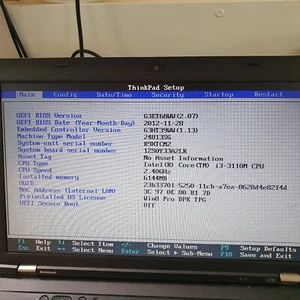 Lenovo L530 14" Laptop – Intel Core i3 (3rd Gen) – Spares/Repairs - Picture 1 of 12