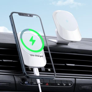 Magnetic Wireless Charger Car Mount magsafe for iPhone 14/13/12 Pro max - Picture 1 of 9
