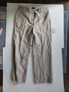 J.Crew women's Beige khaki dress pants size 4, 31 x 26