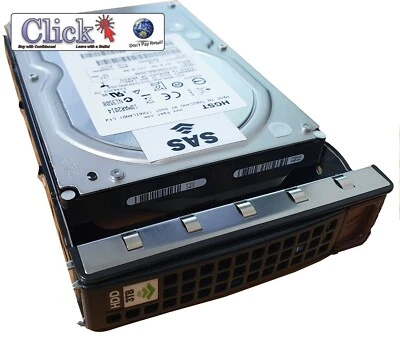 3TB HGST Ultrastar 7.2K SAS 6GB/s 3.5" HDD 0B26886 HUS724030ALS640 Nimble Caddy - Image 1 of 4