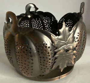 Bath & Body Works Pumpkin Leaves Candle Holder - Picture 1 of 5