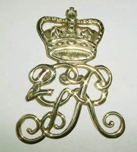 British Cipher Brass Badge, British Cartridge Buckle, British Badge - Picture 1 of 1