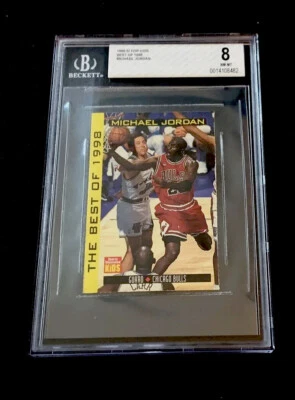 MICHAEL JORDAN Raro 1998 Sports Illustrated SI Para Niños MEJOR Jumbo BGS 8 Foto 1 de 2