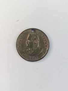 1888 Grover Cleveland Political Token - Picture 1 of 2